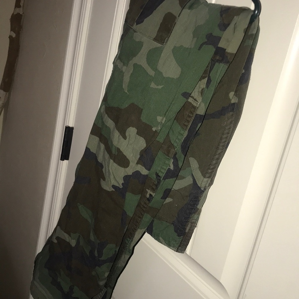 camouflage pants